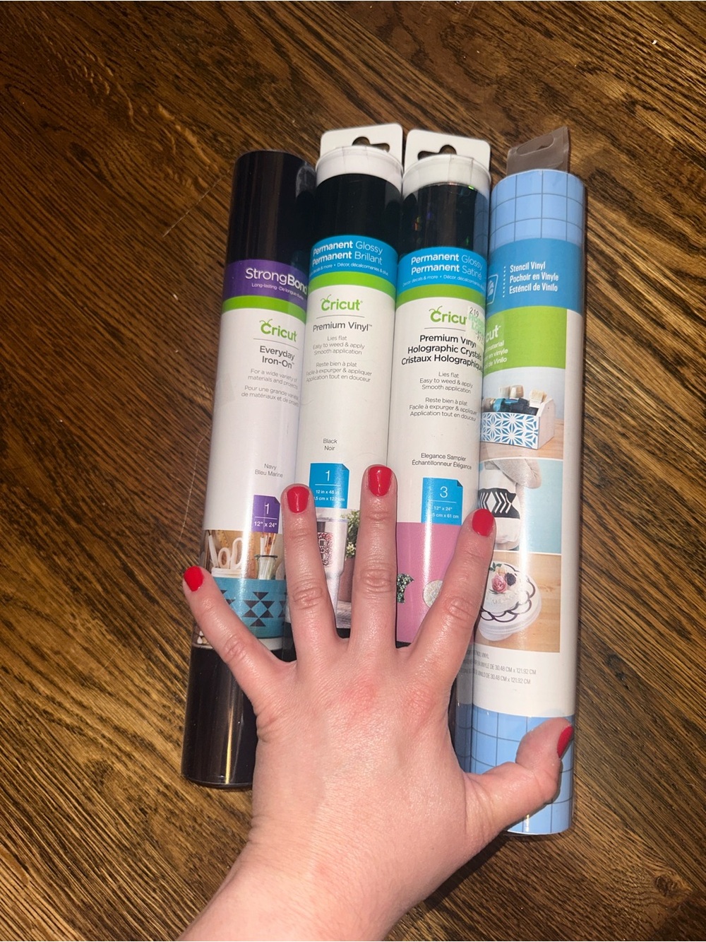 Cricut Unopened Bundle - 4 Tubes